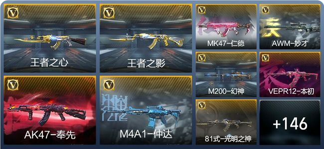 穿越火线：枪战王者V7 261英雄武器 新锐