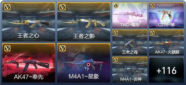 穿越火线：枪战王者V5 211英雄武器 新锐