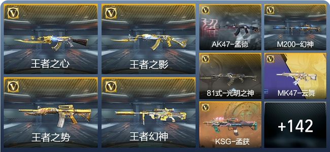 穿越火线：枪战王者V6 257英雄武器 新锐