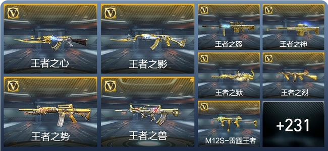 穿越火线：枪战王者V8 444英雄武器 新锐