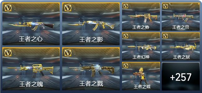 穿越火线：枪战王者V7 554英雄武器 新锐