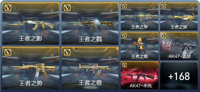 穿越火线：枪战王者V8 275英雄武器 新锐