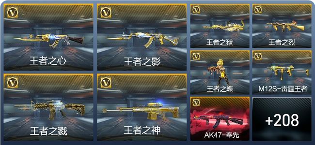 穿越火线：枪战王者V7 445英雄武器 新锐