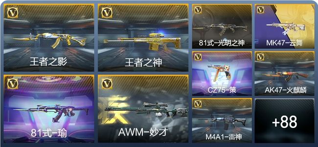 穿越火线：枪战王者V5 147英雄武器 新锐