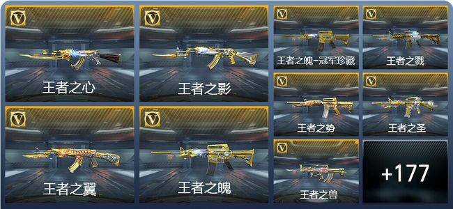 穿越火线：枪战王者V8 31王者武器 318英雄武器 新锐