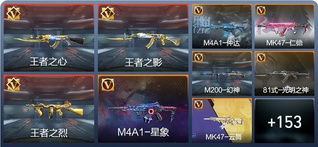 穿越火线：枪战王者V6 255英雄武器 新锐