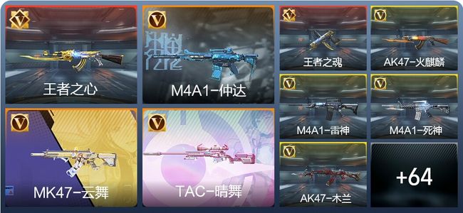 穿越火线：枪战王者V5 8王者 133英雄武器 新锐