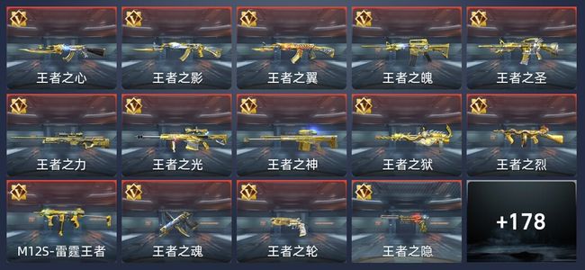 穿越火线：枪战王者V9 87王者 336英雄武器 新锐