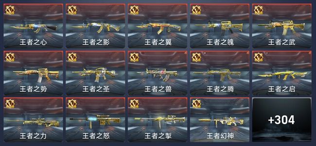 穿越火线：枪战王者V9 49王者 494英雄武器 新锐