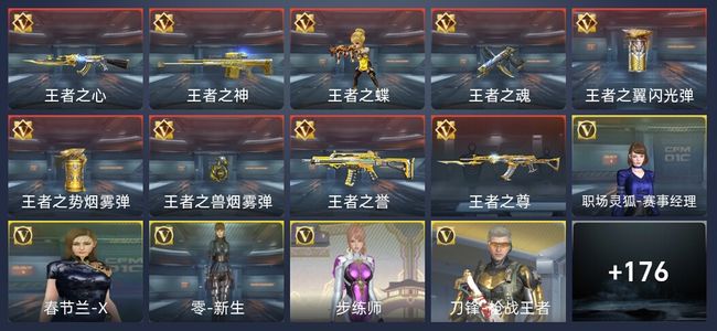 穿越火线：枪战王者V3 9王者 317英雄武器 新锐