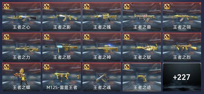 穿越火线：枪战王者V9 34王者 366英雄武器 新锐