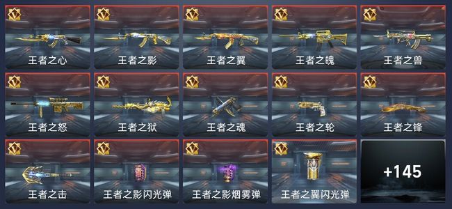 穿越火线：枪战王者V8 20王者 203英雄武器 新锐