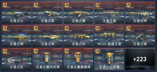 穿越火线：枪战王者V8 28王者 343英雄武器 11英雄角色 564万化 新锐