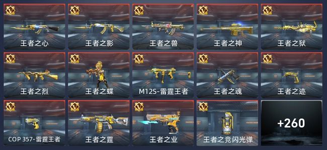 穿越火线：枪战王者V6 15王者 333英雄武器 新锐