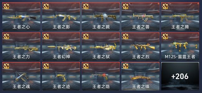 穿越火线：枪战王者V9 21王者 295英雄武器 新锐
