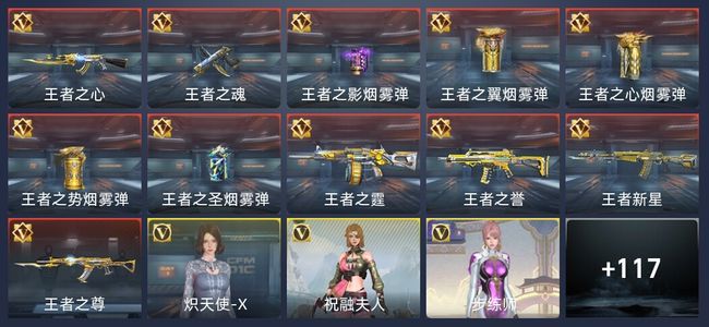 穿越火线：枪战王者V3 9王者 213英雄武器 新锐