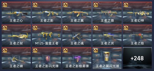 穿越火线：枪战王者V8 30王者 466英雄武器 14英雄角色 612万化 新锐