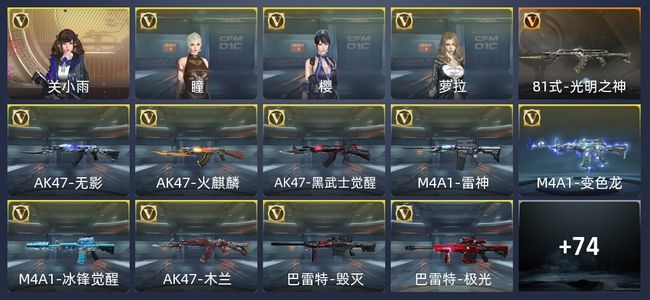 穿越火线：枪战王者V5 155英雄武器 新锐