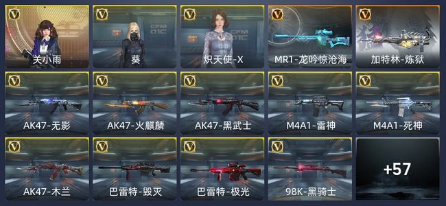 穿越火线：枪战王者V3 108英雄武器 新锐