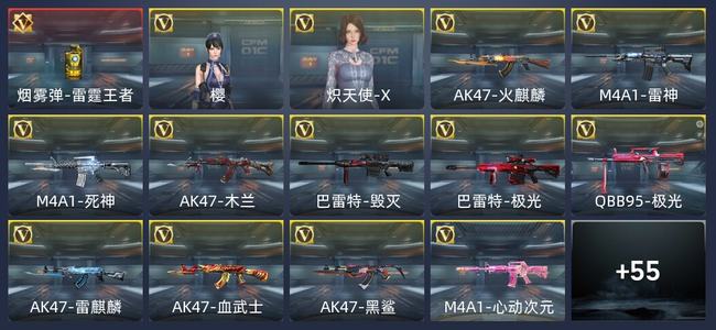 穿越火线：枪战王者V3 100英雄武器 新锐