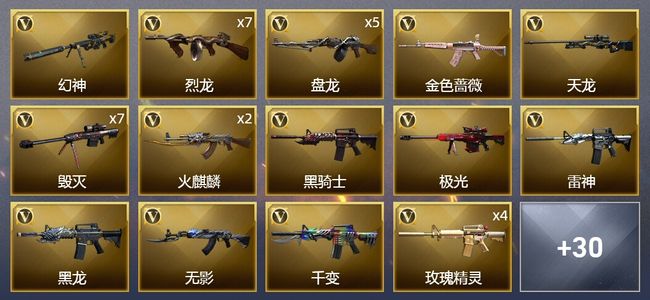 穿越火线（CF）92V武器 1V角色 8皮肤 可排位 传奇