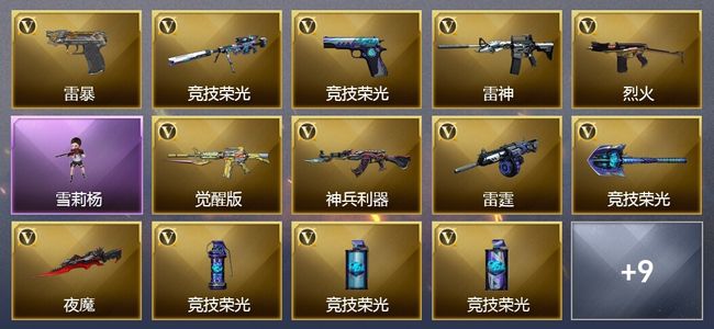 穿越火线（CF）16V武器 1V角色 可排位 枪王