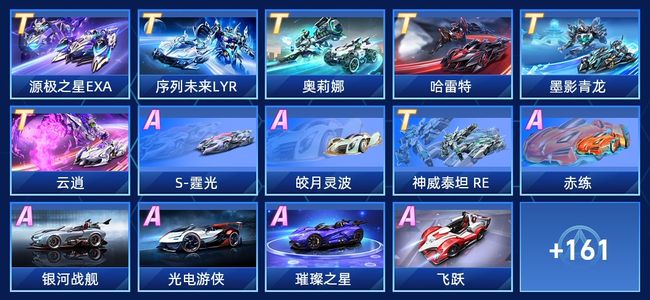 QQ飞车手游V12 7永久T车 86永久A车 175永久赛车 72宠物 男号 钻石