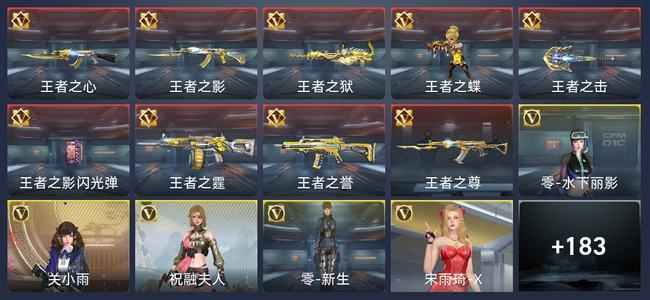 穿越火线：枪战王者V6 9王者 192英雄武器 5英雄角色 320万化 专家S