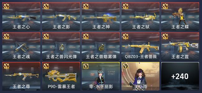 穿越火线：枪战王者V6 12王者 246英雄武器 8英雄角色 248万化 专家S