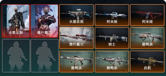 三角洲行动总资产79.3M 2干员外观 9传说枪械 无段位