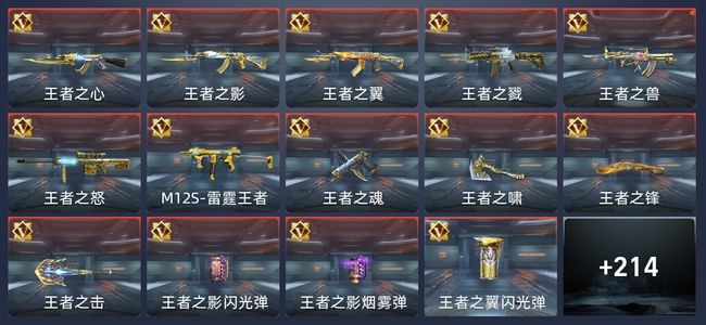 穿越火线：枪战王者V8 25王者 221英雄武器 7英雄角色 473万化 新锐