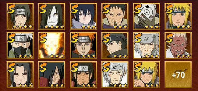 火影忍者V11 35S忍 53A忍 261忍 4192S碎片 22通灵 1000W战力 前1000名 暗部