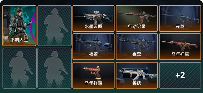 三角洲行动总资产558M 2干员外观 2传说近战 19传说枪械 黑鹰