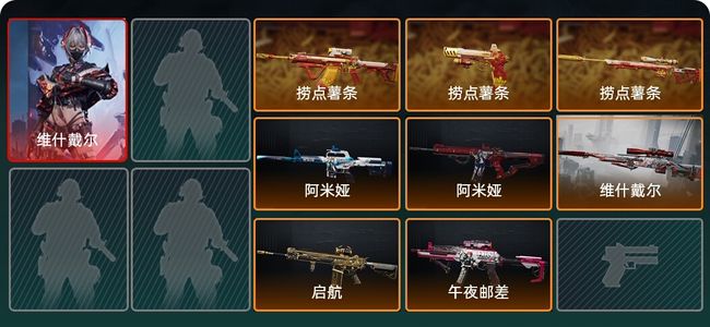 三角洲行动总资产46.5M 1干员外观 8传说枪械 白银