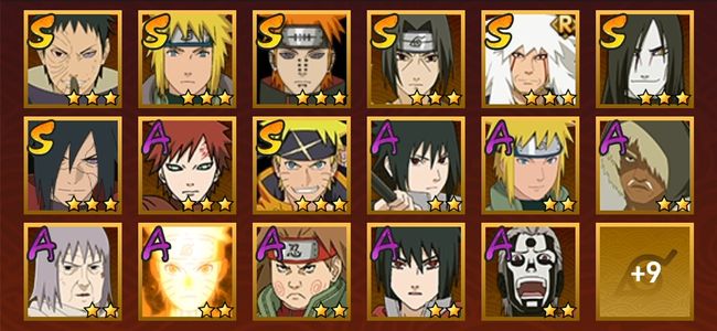 火影忍者V7 8S忍 18A忍 98忍 1121S碎片 12通灵 300W战力 暗部