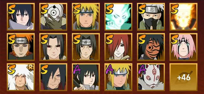 火影忍者V11 14S忍 31A忍 152忍 1S碎片 16通灵 800W战力 见习