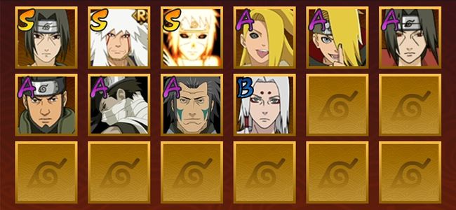 火影忍者3S忍 6A忍 44忍 1S碎片 7通灵 100W战力 见习