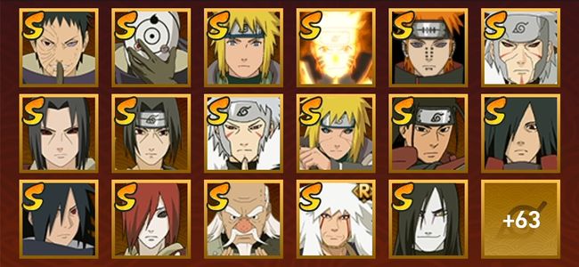 火影忍者V10 19S忍 35A忍 191忍 1S碎片 18通灵 100W内战力 见习