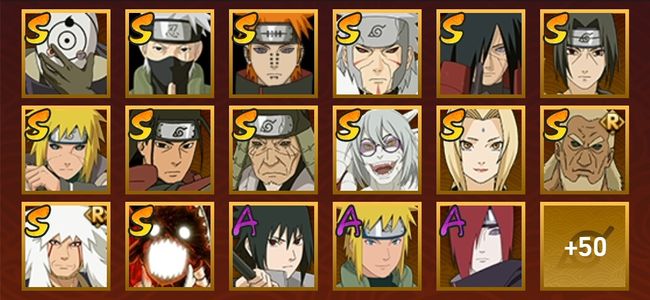 火影忍者V9 14S忍 30A忍 164忍 1S碎片 16通灵 900W战力 见习