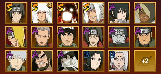 火影忍者V7 4S忍 11A忍 62忍 1S碎片 10通灵 200W战力 见习