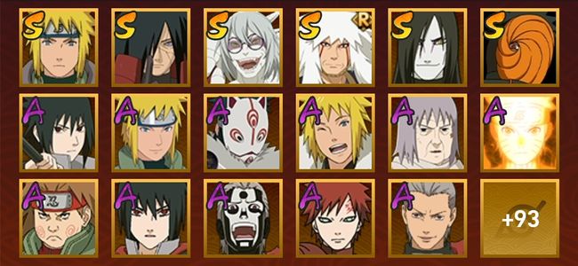 火影忍者V10 7S忍 19A忍 113忍 1249S碎片 15通灵 600W战力 见习