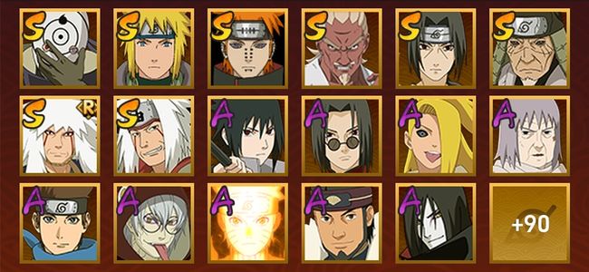 火影忍者V7 9S忍 22A忍 112忍 1156S碎片 13通灵 300W战力 见习