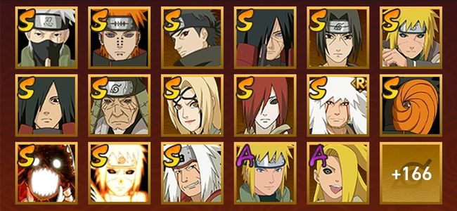 火影忍者V11 17S忍 40A忍 209忍 2066S碎片 17通灵 800W战力 见习