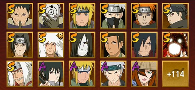 火影忍者V11 14S忍 32A忍 139忍 1709S碎片 15通灵 400W战力 见习