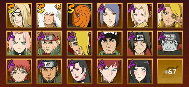 火影忍者V10 4S忍 22A忍 96忍 689S碎片 15通灵 300W战力 见习