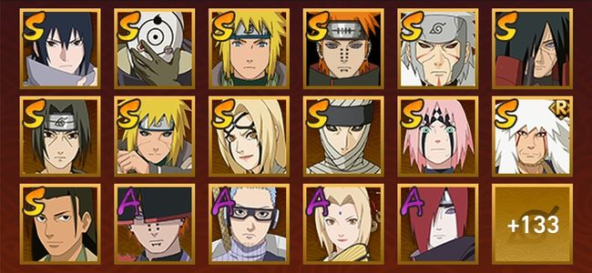 火影忍者V10 14S忍 28A忍 161忍 1787S碎片 16通灵 600W战力 见习