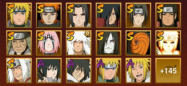 火影忍者V11 14S忍 40A忍 175忍 2044S碎片 17通灵 800W战力 见习