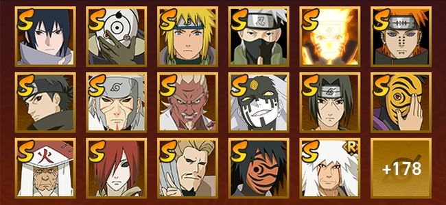 火影忍者V13 26S忍 63A忍 223忍 3176S碎片 22通灵 1000W战力 见习