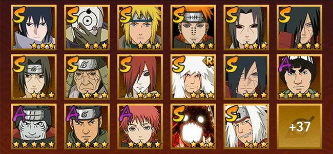 火影忍者V9 15S忍 39A忍 185忍 1914S碎片 17通灵 700W战力 暗部