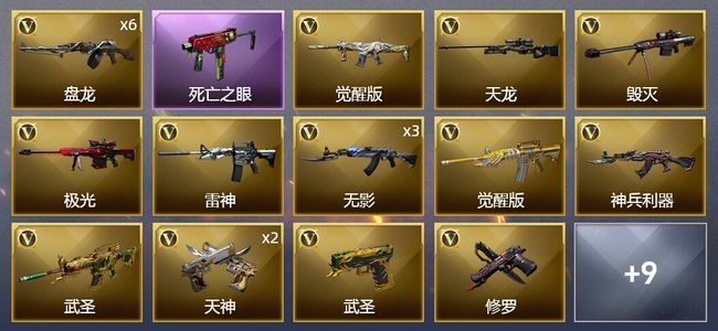 穿越火线（CF）24V武器 2V角色 5皮肤 可排位 宗师